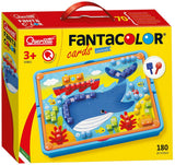 Quercetti Mosaik-Spielzeugtiere – Fantacolor 180 Stück kreativ.