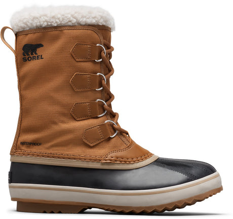 Sorel 1964 Pac™ Nylon WP Herren-Schneestiefel – Kamelbraun, Schwarz – Größe 43