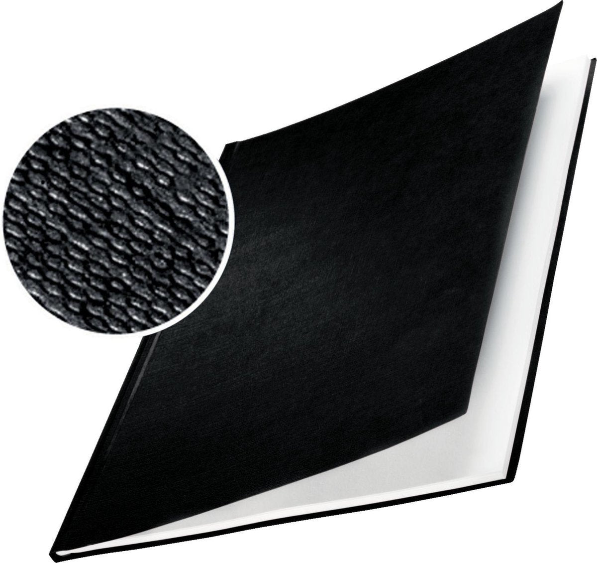 Leitz impressbind Hardcover – 7,0 mm – schwarz – 10 Stück