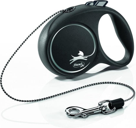 Flexi Retractable Line Black Design Kordel schwarz