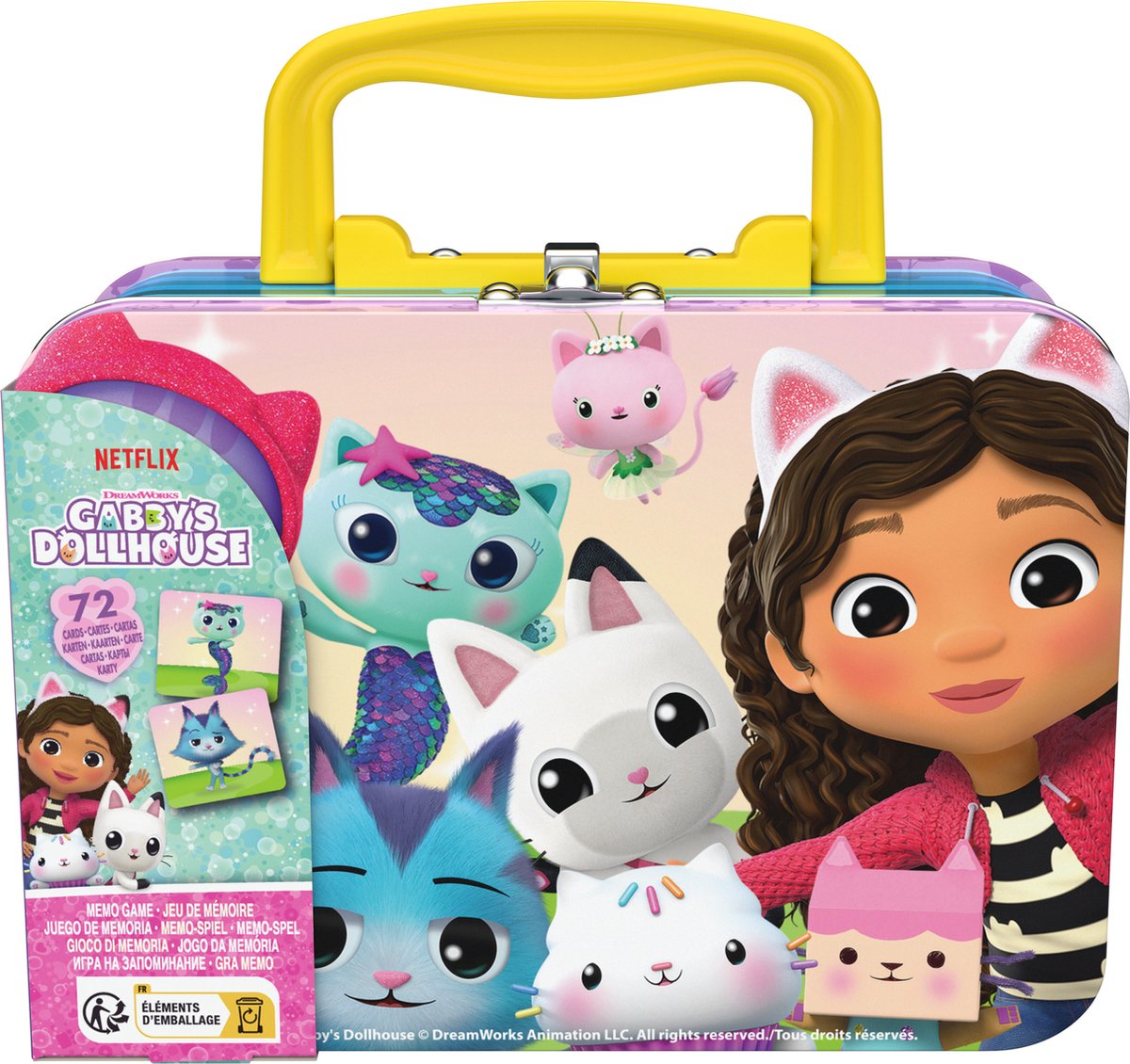 Spinmaster Gabbys Puppenhaus-Memo – Kinderspiel | 2 Stk