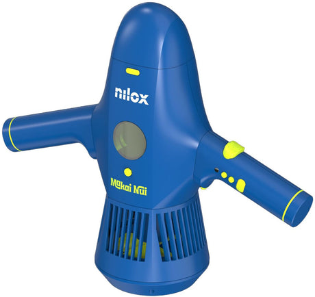 Nilox Aquascooter Kahuna Blau – bis zu 5 Meter tief – auch anschließbar an SUP – Tempomat – bis zu 60 Minuten