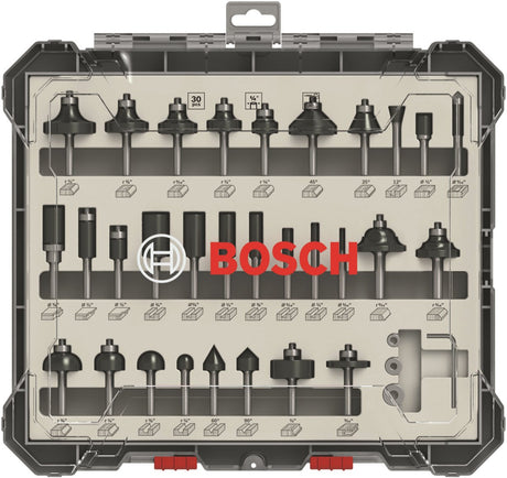 Bosch 30-teiliges Mischfräser-Set 1 4 Zoll - 2607017476