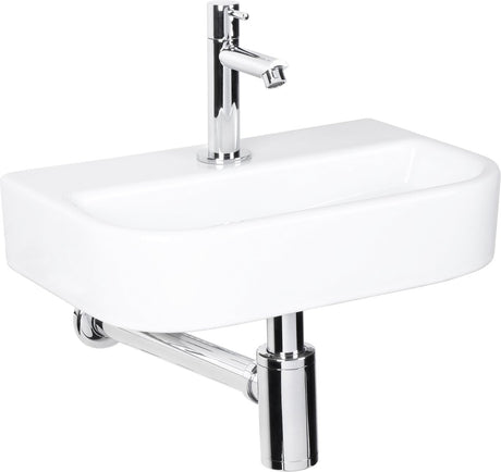 Differnz ovales kleines Brunnenset weiß