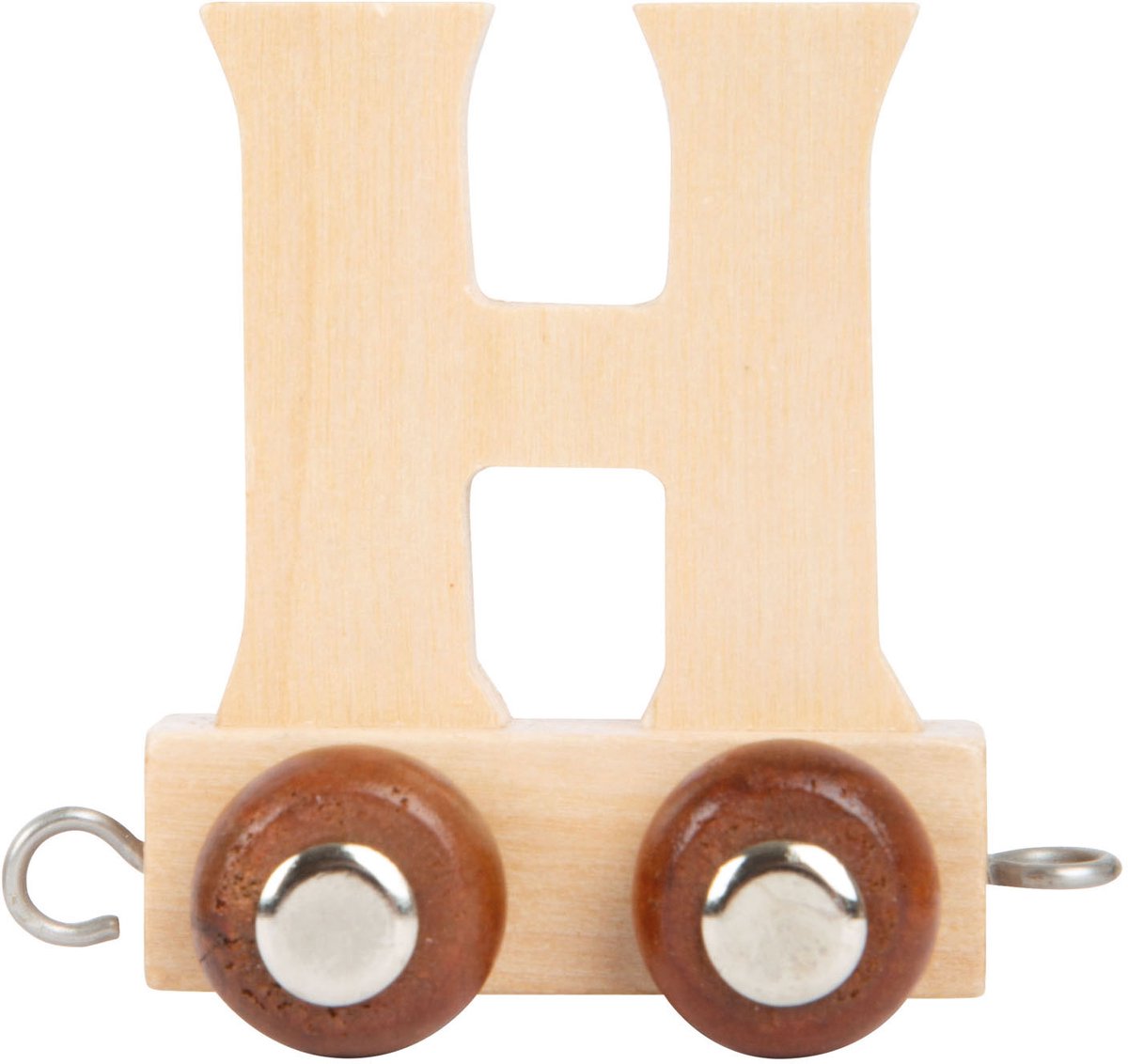 Small Foot - Buchstabenzug aus Holz - h - 12 Stück