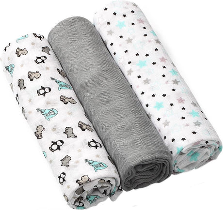 Babyono Baby Ono Bambus Antarktis 3 Stück hydrophile Windeln 397 02