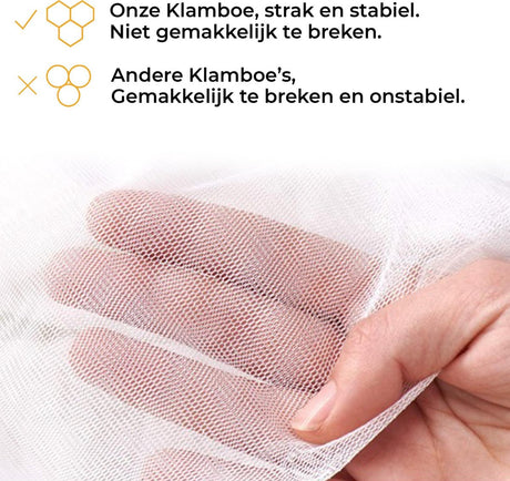 Deryan luxe bedtent pop up klamboe - 200x90cm - hoogste kwaliteit muggennet muskietennet 1mm gaas - verduisterend - zwart