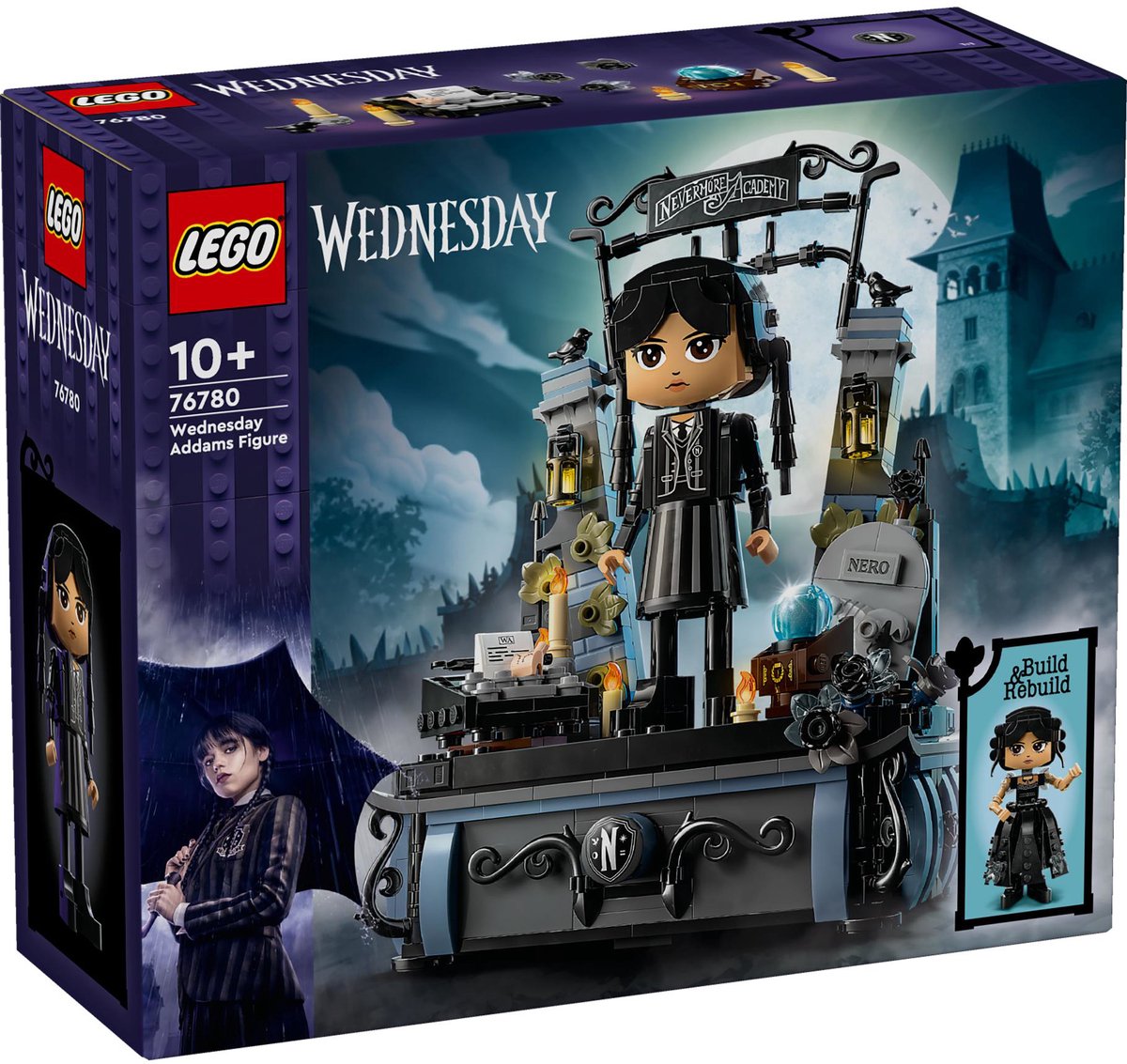 Lego 76780 Wednesday Addams Figur