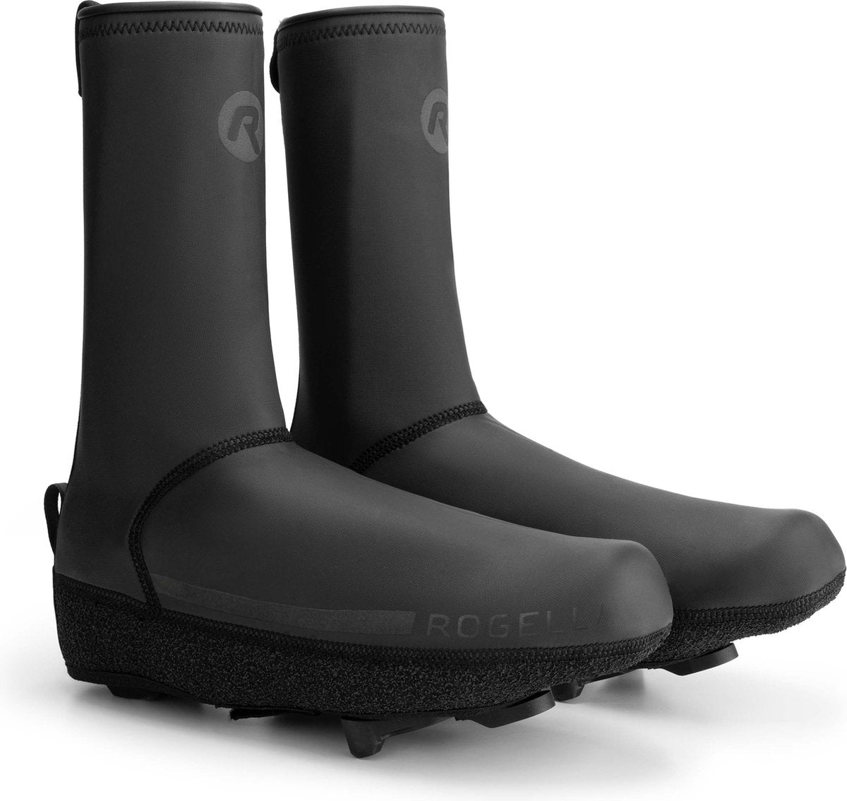 Rogelli artec fiets overschoenen - wielrennen - winddicht en waterdicht - getapte naden - zwart - maat 48-49