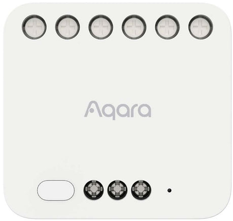 Aqara Dual-Relais-Modul T2 Smart integrierter Schalter 2 Kanäle ZigBee Matter