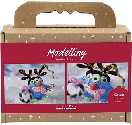Kreativunternehmen https: www.cchobby.nl mini-hobbyset-boetseren-reindeermonster-diverse-colours-1-doos