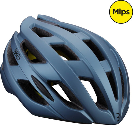 Bbb cycling hawk mips racefiets helm - wielrenhelm - fietshelm volwassenen - mat blauw - maat l - fietshelm mips - bhe-153