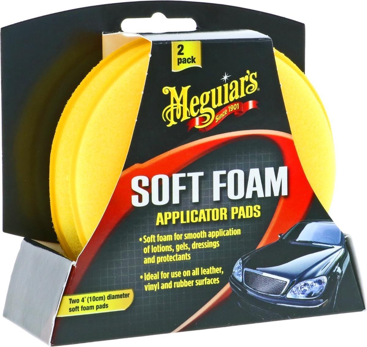 Meguiars Applikatorpads aus weichem Schaumstoff