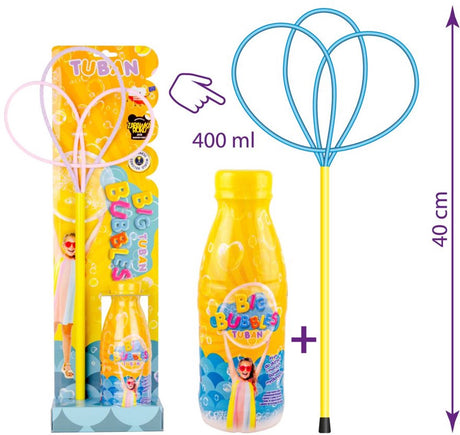 Tuban Toys – Seifenblasen Pro Multi Butterfly Set mit Flüssigkeit 400 ml.