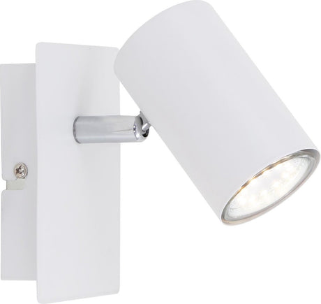 Briloner run - Wandleuchte - Deckenspot - 1 Licht - GU10-Fassung - Metall - Weiß