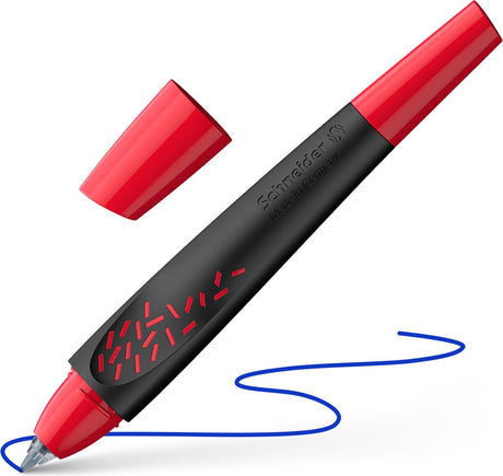 Schneider schrijfwaren scheider rollerball - breeze - penpunt m – zwart rood - s-188802