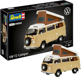 Revell Modellbausatz - VW T2 Camper 1:24 - 112-tlg.