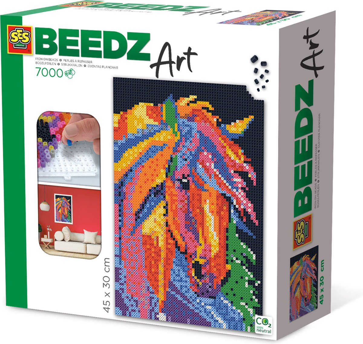 SES Creative Beedz Art Horse Fantasy