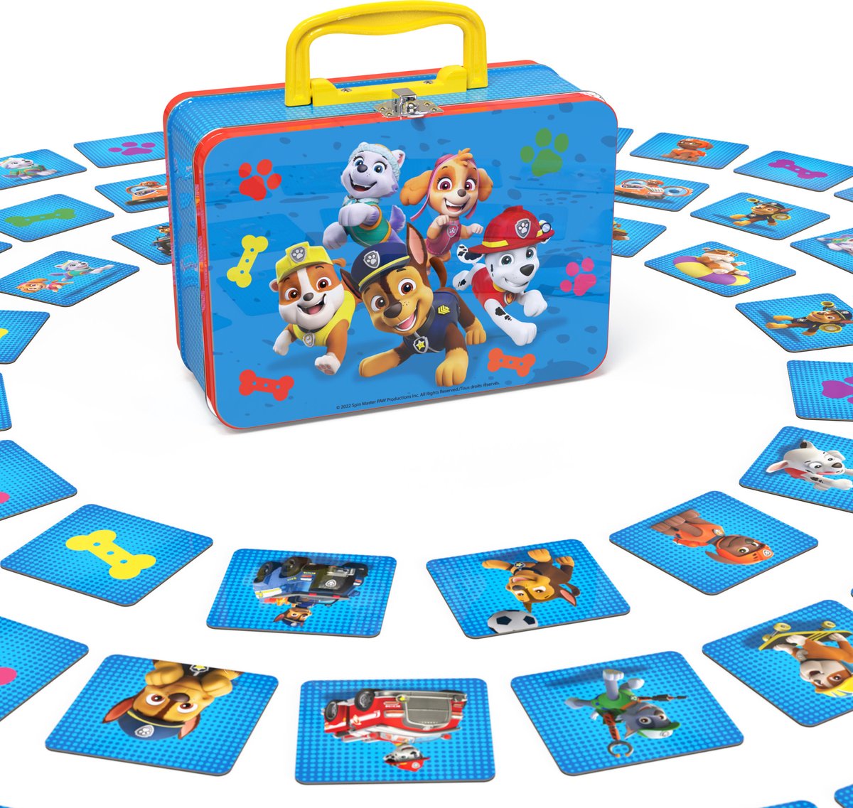 Spinmaster-Spiel Paw Patrol Memo-Match (Dose) | 2 Stk