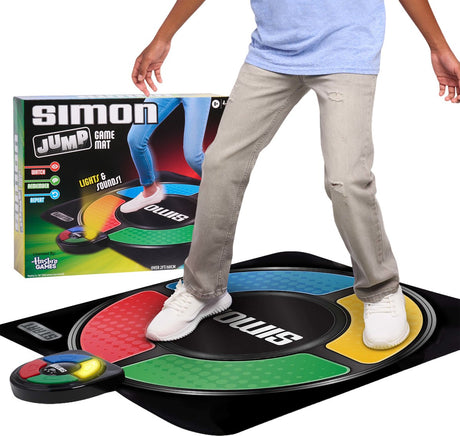 Just play simon jump game mat – elektronische springmat met licht geluid – actief geheugenspel
