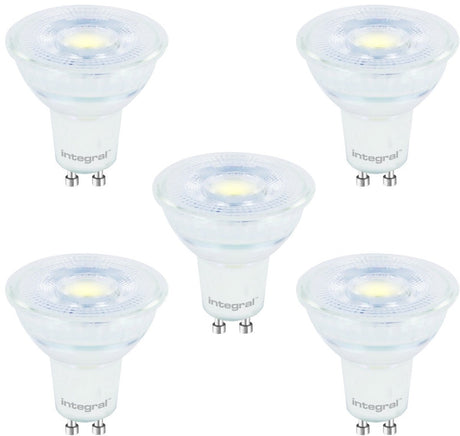 Integriertes 5er-Pack – GU10-LED-Spot – 3,6 W – 4000 K Neutralweiß – dimmbar