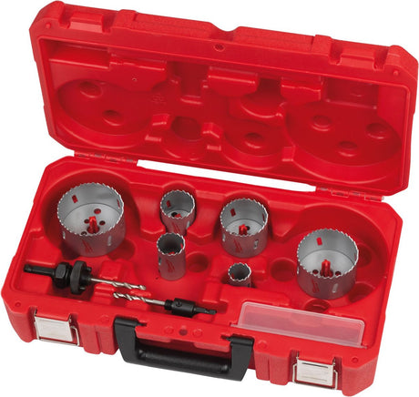 Milwaukee 4932464719 10-teiliges Bimetall-Lochsägen-Set – 25–76 mm