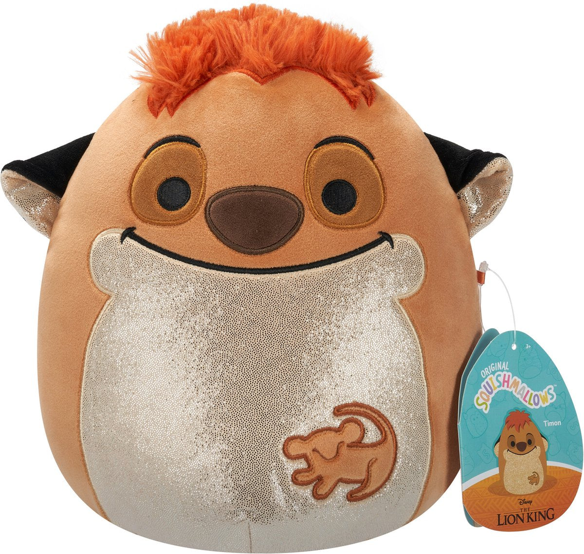 Squishmallows Kuscheltier Plüsch – Timon, 20 cm