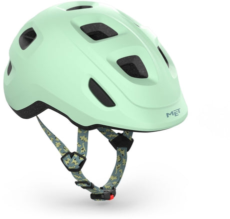 Mit Hurra Kinderhelm - Kinderfahrradhelm - Größe S M (52-55 cm) - Dusted Green Matt