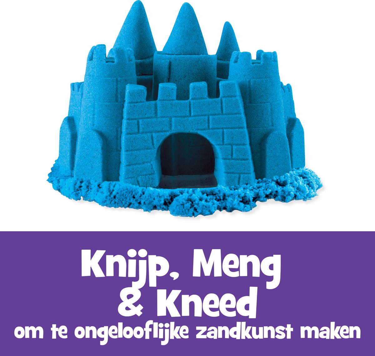 Kinetischer Sand – Spielsand – 907 g Original – Blau – Sinnesspielzeug