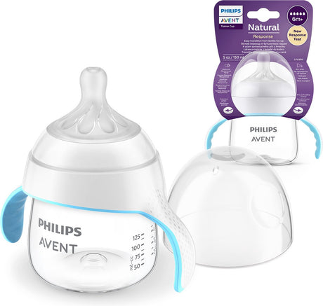 Philips Avent Natural Response Trinkbecher – ab 6 Monaten – 150 ml – Speed 5-Zitze – 1 Stück – scf263 61
