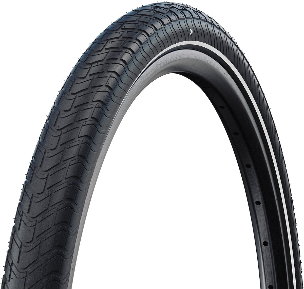 Schwalbe Big Apple – kabelgebunden – Addix Green – Raceguard – 28 x 2,15 – Schwarz + Reflex