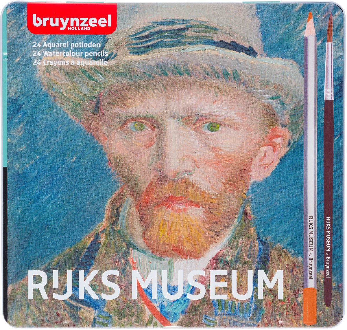 Bruynzeel Rijksmuseum Aquarellstifte, 24 Stk.