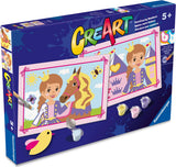 Ravensburger Creart Malen nach Zahlen – kleine Prinzessinnen