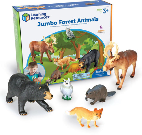 Lernressourcen Jumbo-Waldtiere – 3+
