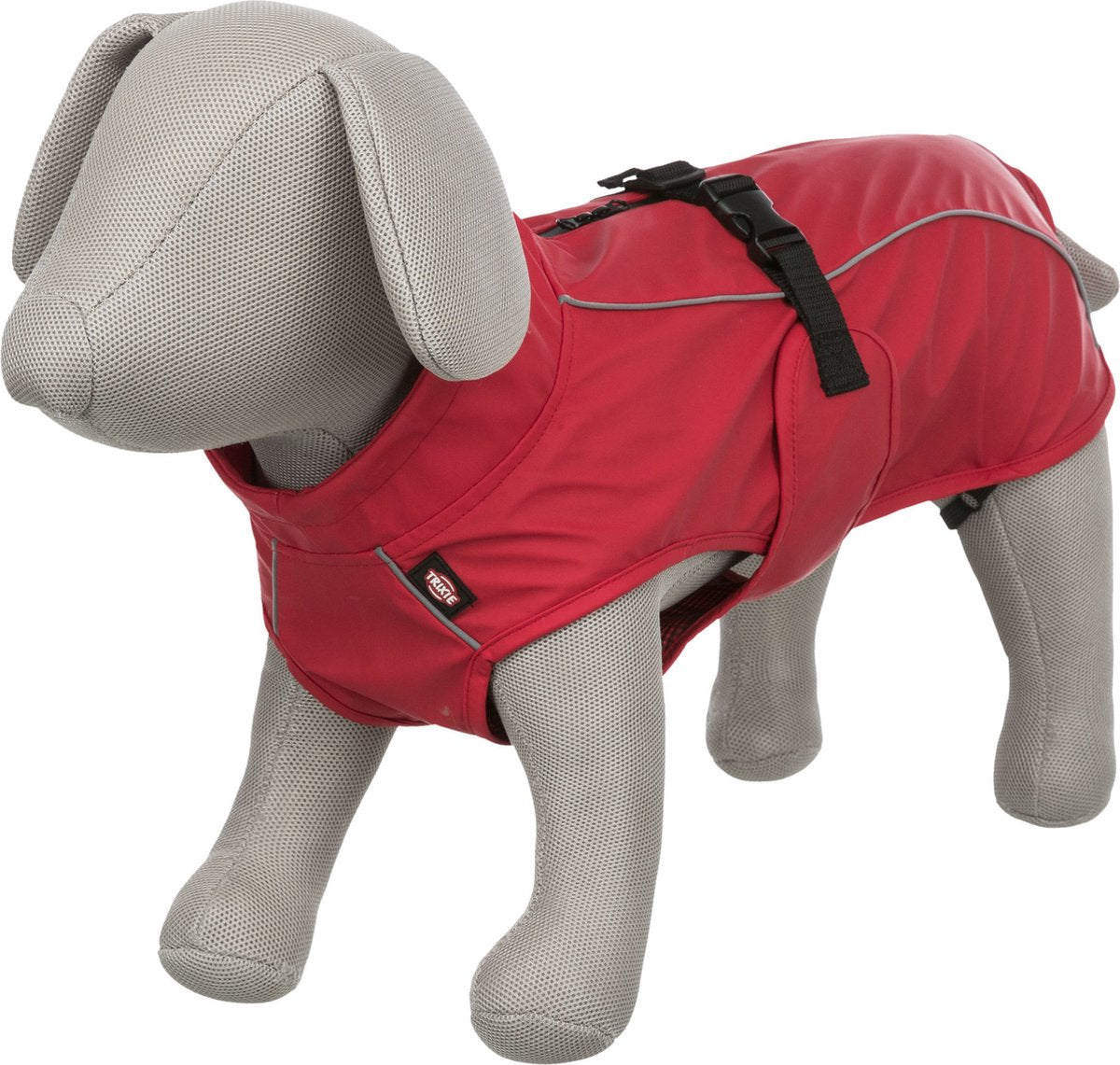 Trixie Regenmantel Hund Vimy rot