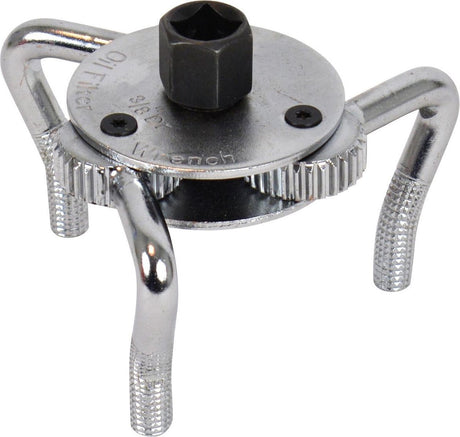 Carpoint oliefiltersleutel 3-potig – 65-110 mm – voor 3 8 ratel – 21 mm dopsleutel – staal – universeel