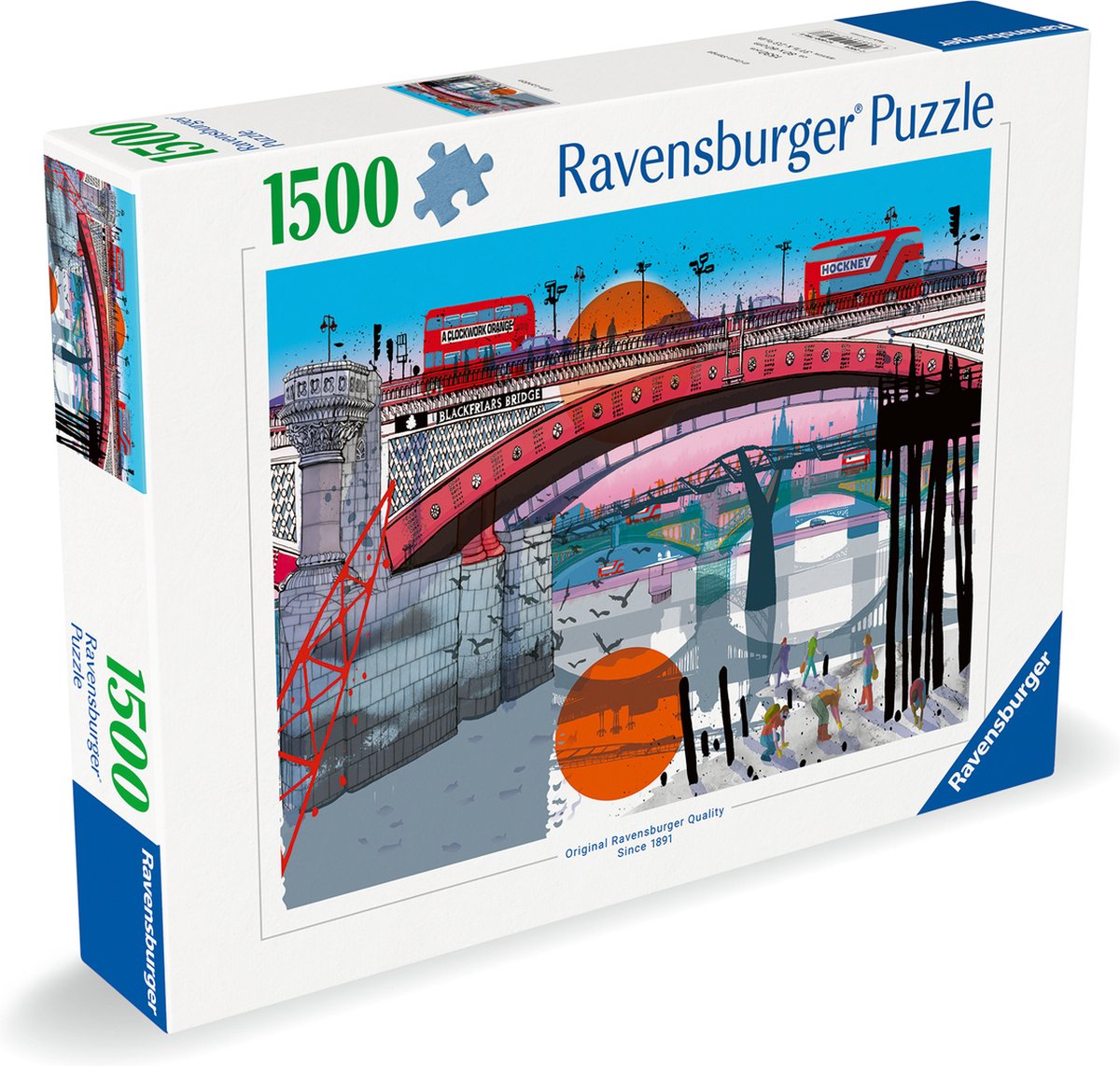 Ravensburger Jigsaw Puzzle Ich bin London, 1500st.