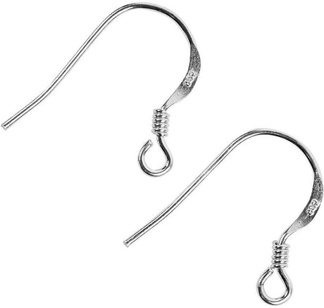 Creativ-Unternehmen https: www.cchobby.nl Ohrringhaken-l-14-mm-silber-10-stück-1-box