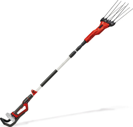 Einhell Akku Oliven-Obsternterechen GE-FS 18 53 Li Solo - Power X-Change - 18 V Li-Ion - Arbeitsbreite: 28-53 cm - Führungsstiellänge: 92 - 182 cm - inkl. Tragegurt und Wandhalterung - exkl. Akku und Ladegerät