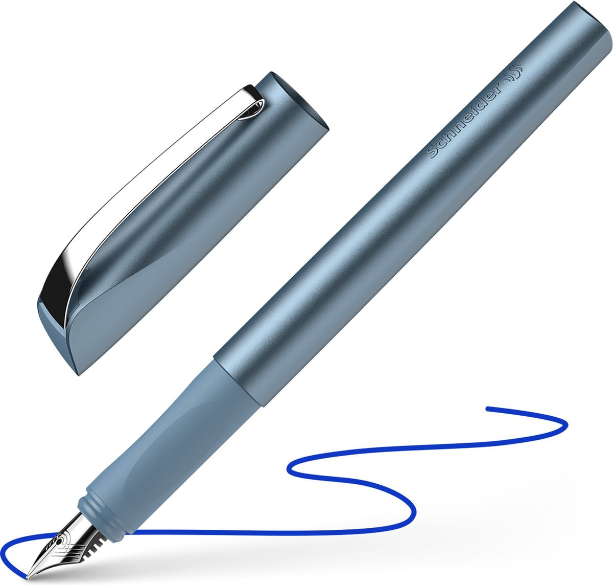 Schneider Stationery Schneider Füllfederhalter – Ceod glänzend – Feder M – Blau – S-168623