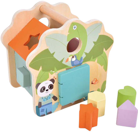 Small Foot - Formensortierer aus Holz Jungle Friends FSC