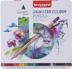 Bruynzeel Expression Aquarellstifte Dose 24