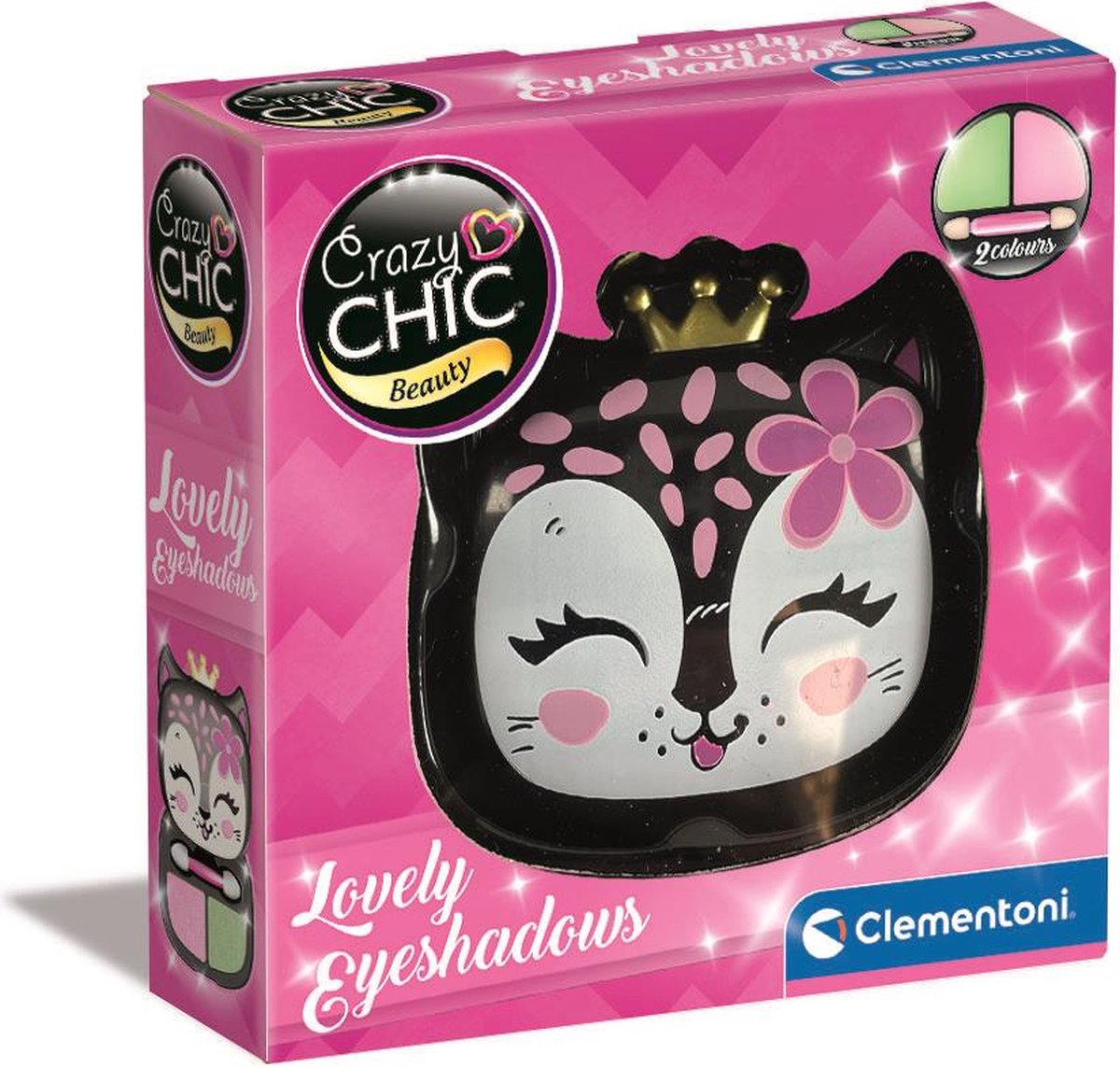 Clementoni Crazy Chic Lidschatten im Make-up-Box Panther