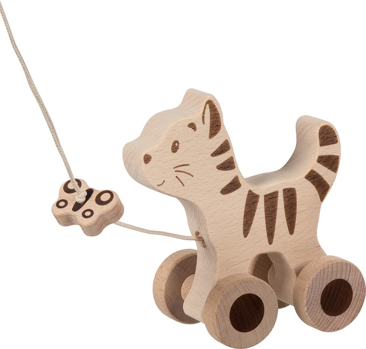 Goki -Holzzugkatze Katze
