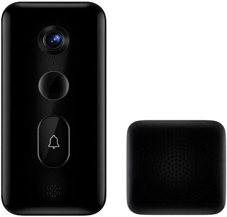 Xiaomi smart doorbell 3 draadloze videodeurbel | 2k | bewegingsdetectie - zwart