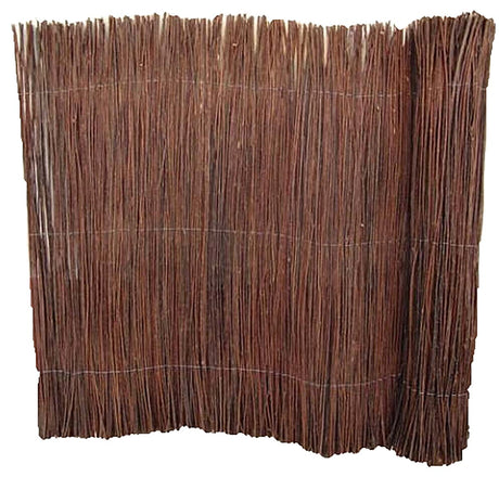 Natur - Weidenmatte (fein) - 3 x 1m - Abschirmungsgrad 4 5
