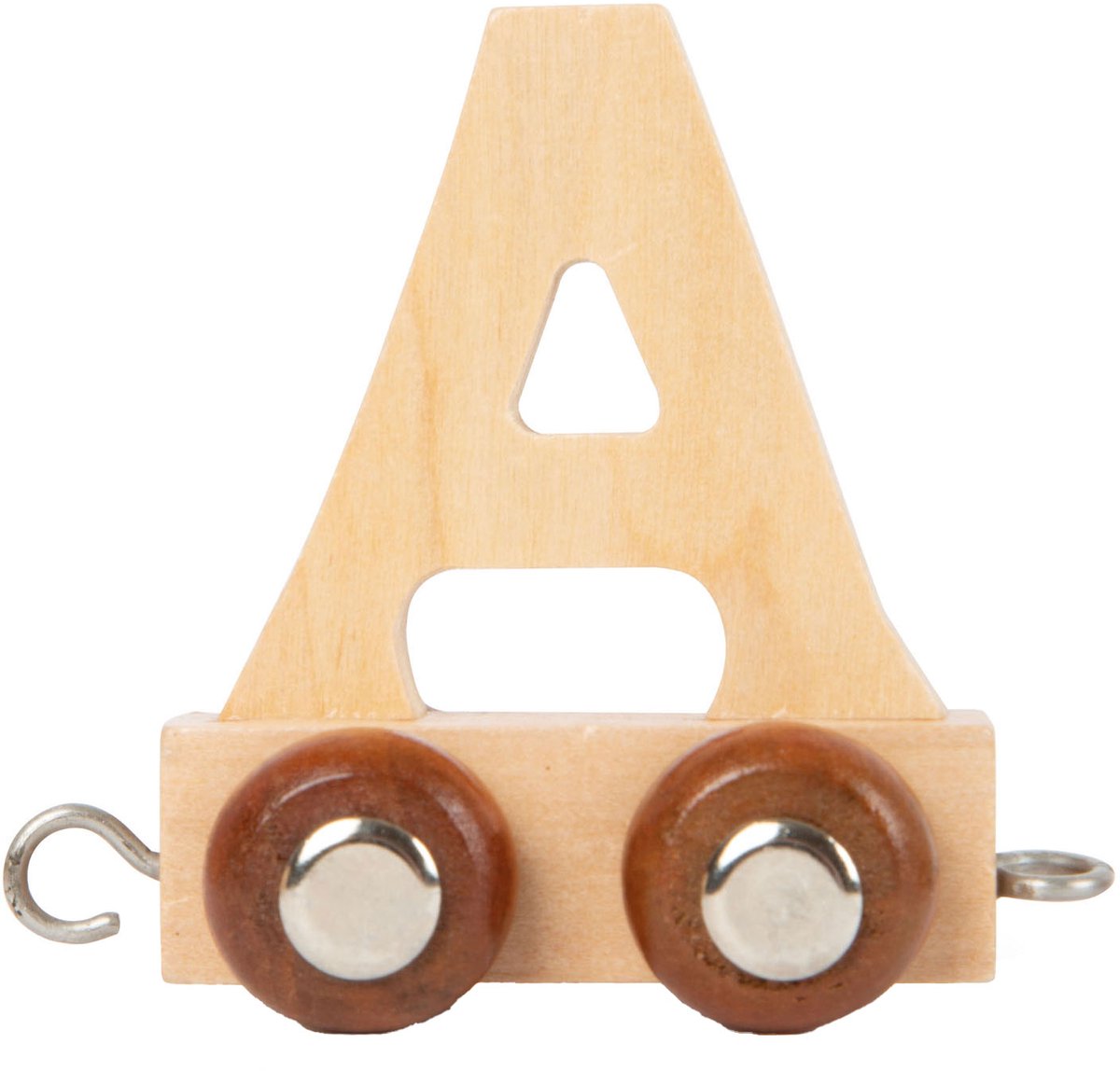 Small Foot - Buchstabenzug aus Holz - a - 12 Stück