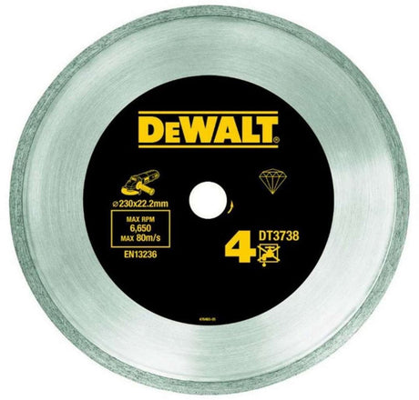 Dewalt dt3738-xj – Diamant-Sägeblatt – 230 mm – präzises Schneiden – hohe Präzision