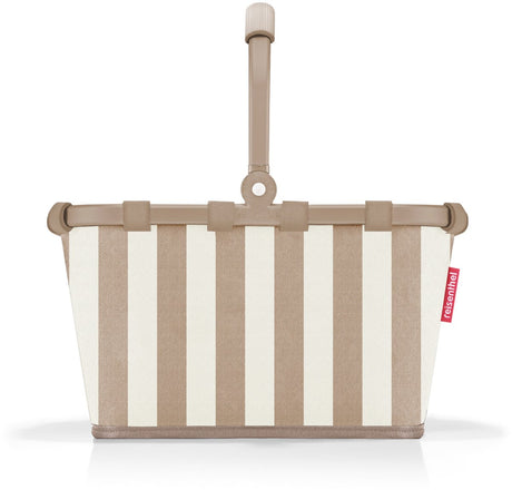 Reisenthel Carrybag Einkaufskorb Größe XS – 5l – Summerstripes Coffee Sand