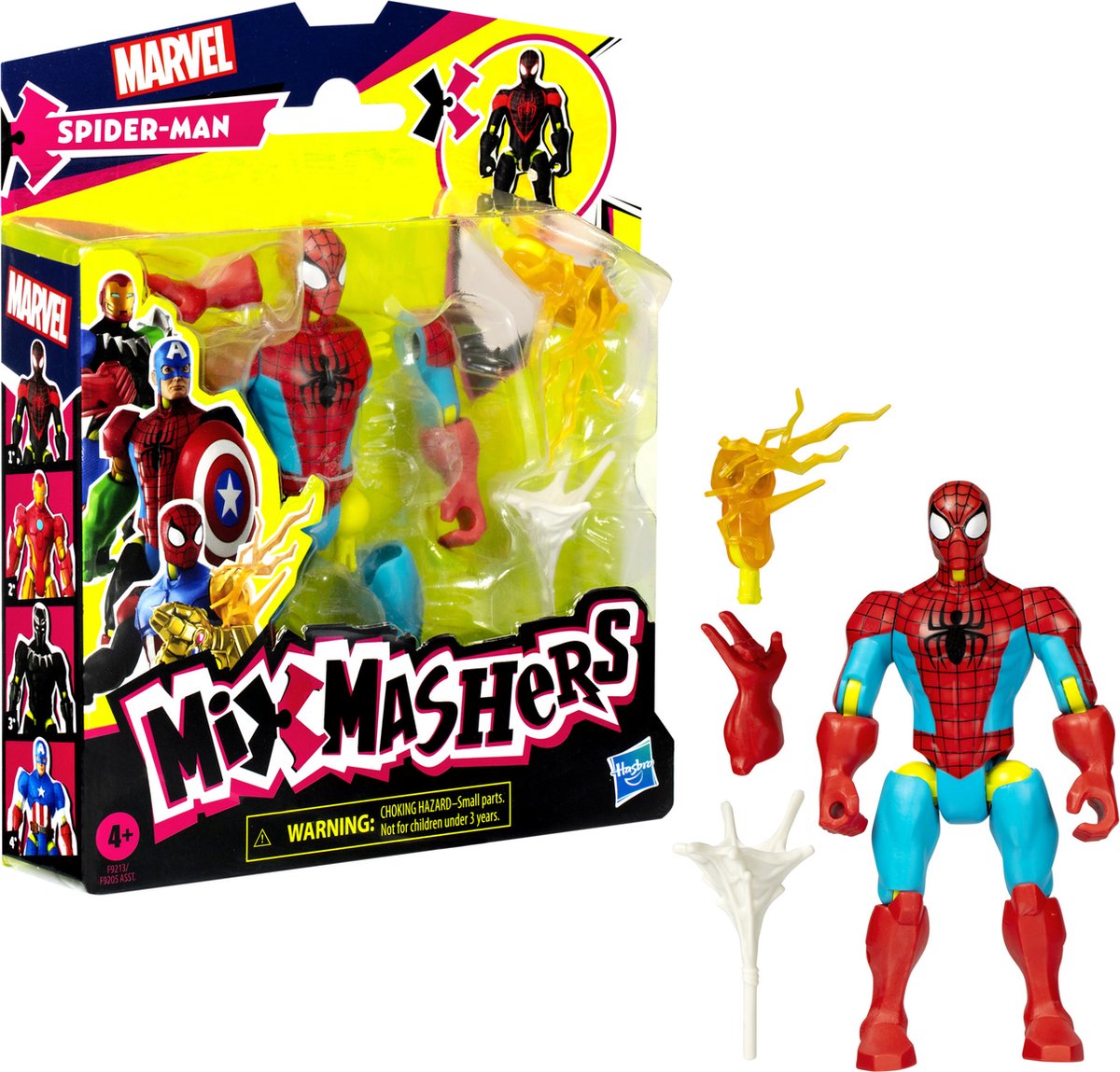 Hasbro Mixmashers Marvel Spider-Man – Mix-Match-Actionfigur – ab 4 Jahren